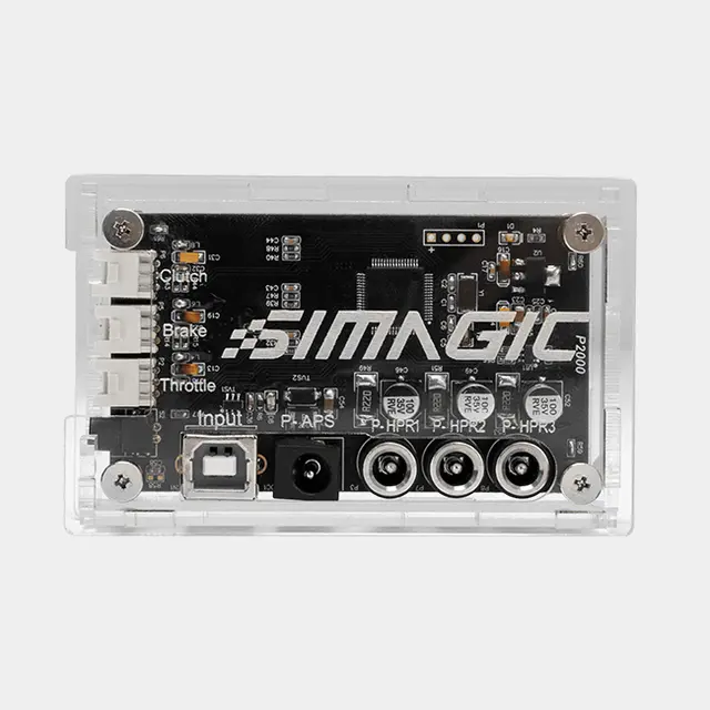 Trak Racer Simagic Haptic Control Box (P-HCB / P2000-HCB) – CNC Aluminium Control Module for Haptic Feedback