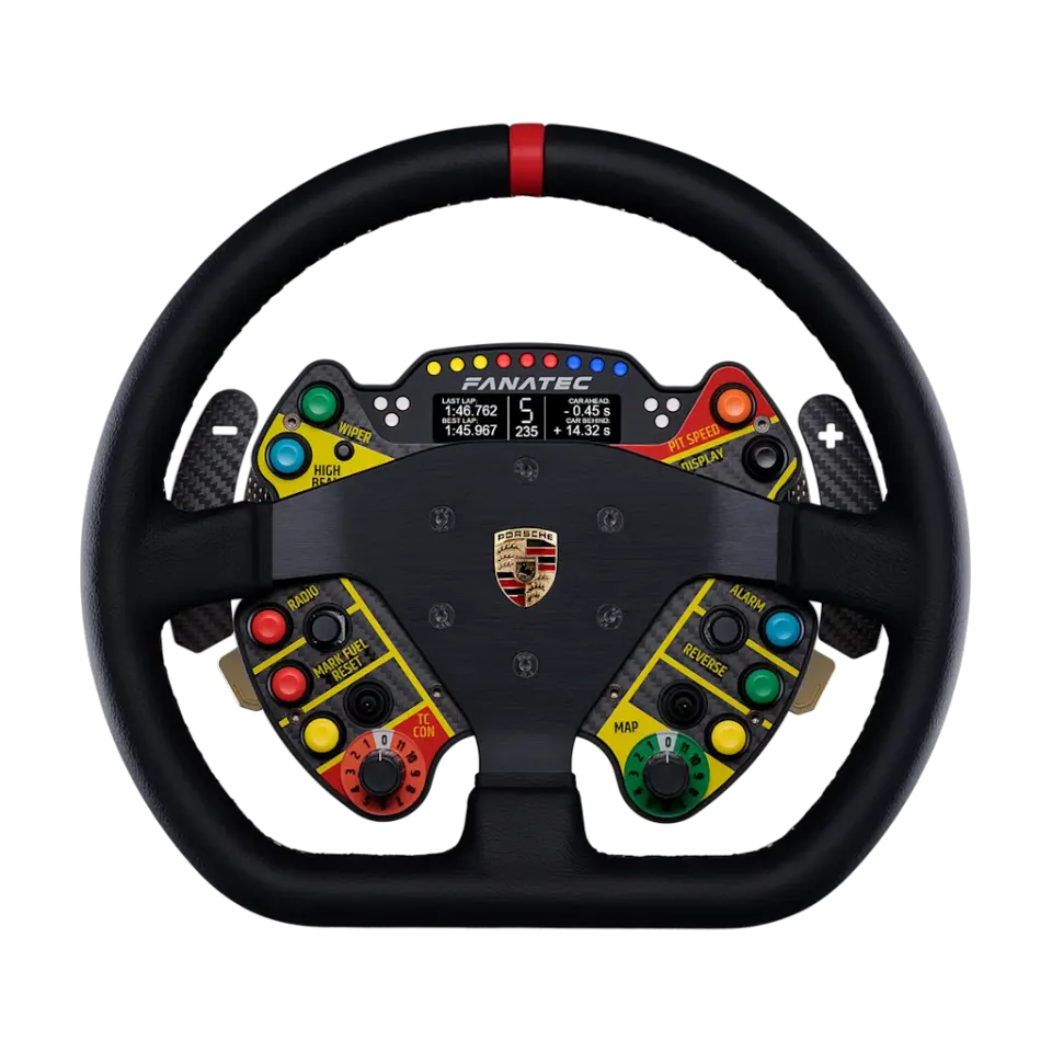 Fanatec Podium Steering Wheel Porsche 911 GT3 R (Leather)