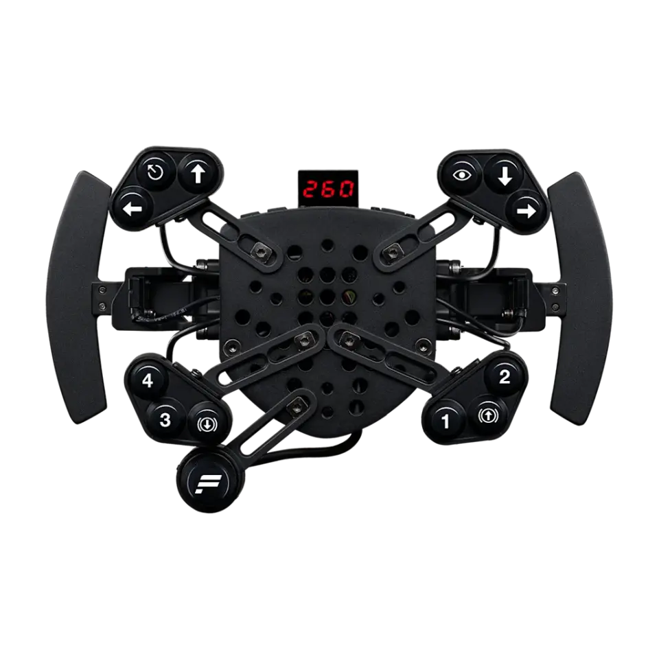Fanatec ClubSport Universal Hub V2 + QR2 Pro Wheel-side