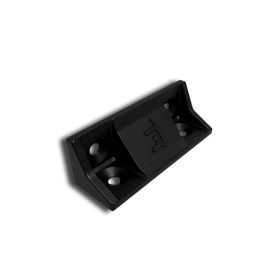 Trak Racer Aluminum Corner Brackets (Set of 2) – 120mm Height x 40mm Width for Extrusion Rigs