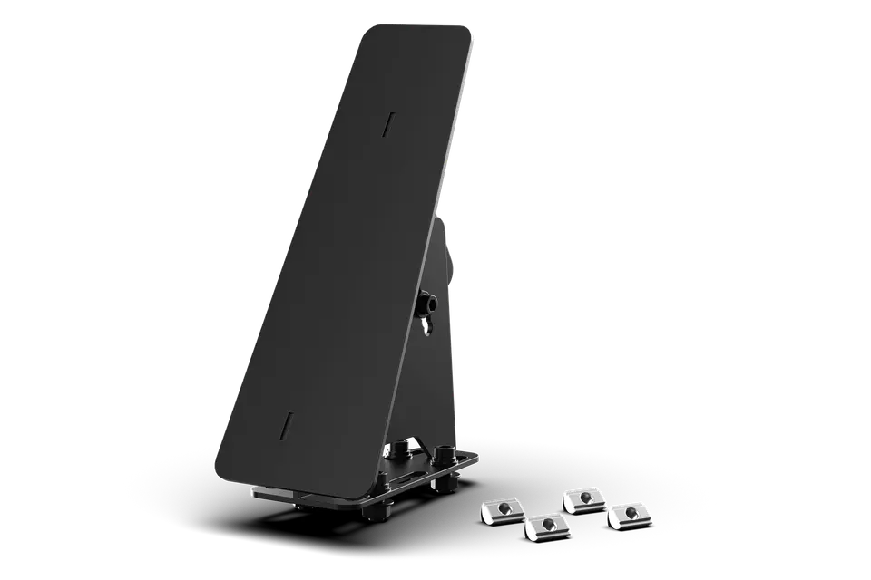 Trak Racer Universal Sim Racing Footrest — Left Foot Rest for Extrusion & Pedal Plate Mounting