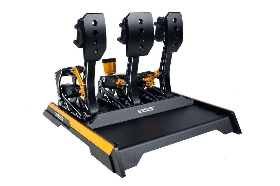 Trak Racer Conspit CPP V2 EVO 3 Pedal Set – Dual-Stage Hydraulic Sim Racing Pedals