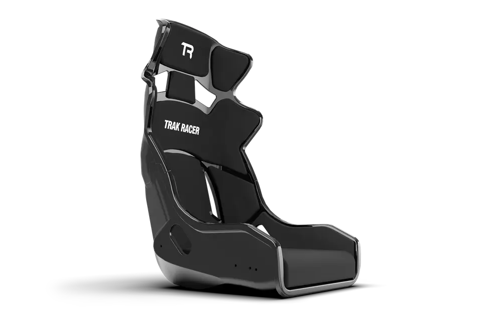 Trak Racer TRS TR Series GT Pro Racing Bucket Seat - Fiberglass Black