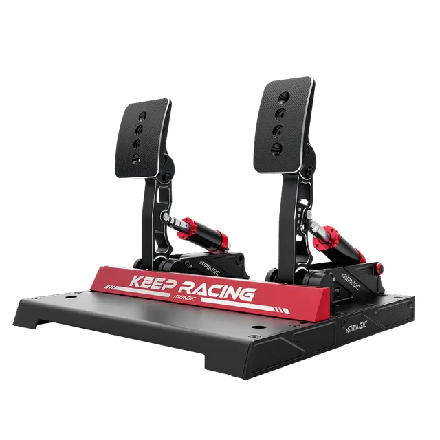 Trak Racer Simagic P1000-2 Modular Pedals Set – 2-Pedal Load Cell / Hall Sensor, Fully Adjustable