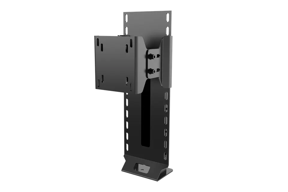 Trak Racer Cockpit-Mounted Single Monitor Stand for TR8 PRO and TRX – Supports Displays up to 70"