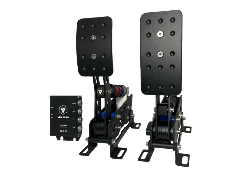 Trak Racer VNM Lite Pedals Set – Professional Load Cell Sim Racing Pedal System