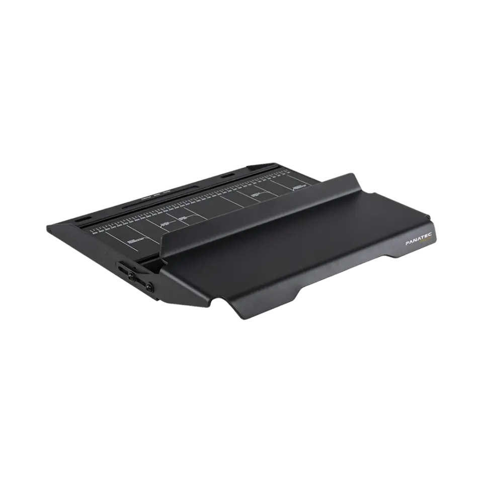 Fanatec Podium Pedals Mounting Plate and Heel Rest