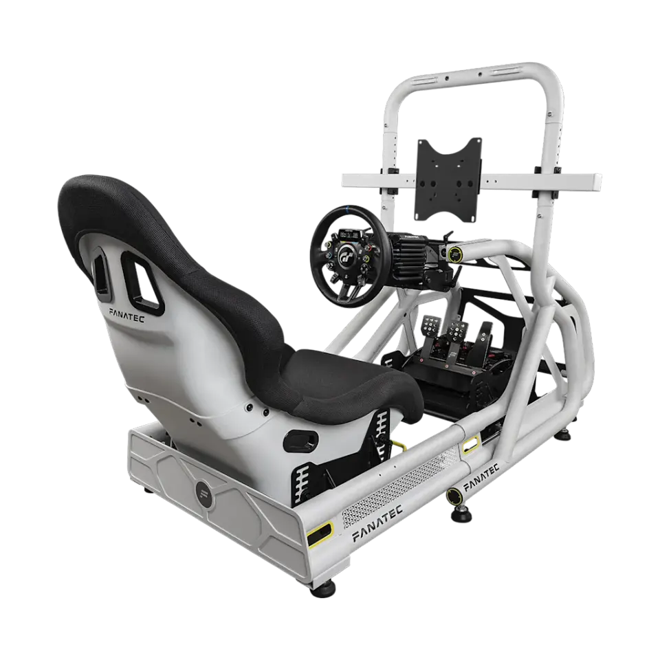 Fanatec ClubSport GT Cockpit Gran Turismo Bundle – White (18 Nm)