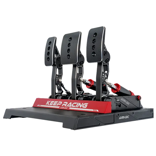 Trak Racer Simagic P1000-3 Pedal Set – 3-Pedal Load Cell / Hall Modular System