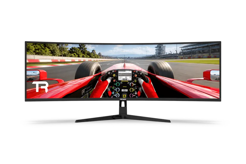 Trak Racer 49" Curved Super Ultrawide Gaming Monitor — 165Hz, 5120×1440 DQHD