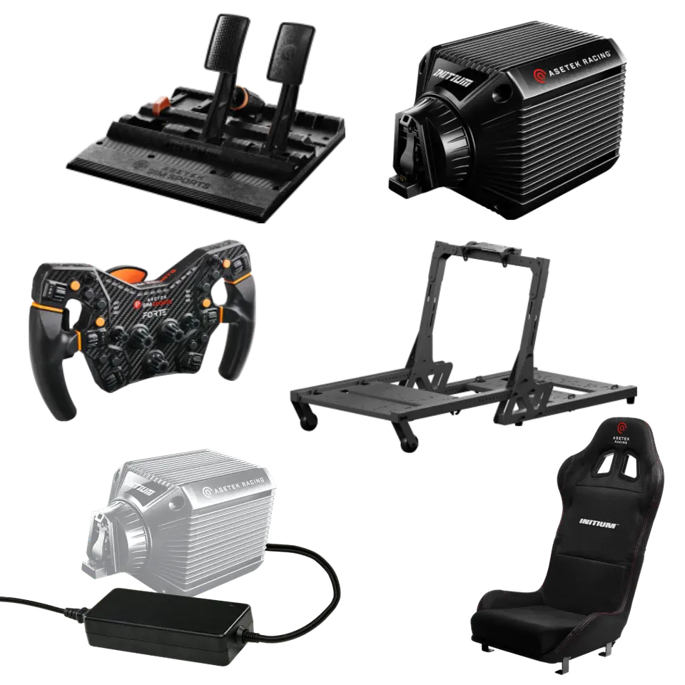 Asetek SimSports DD8.0 Cockpit Bundle (UK)