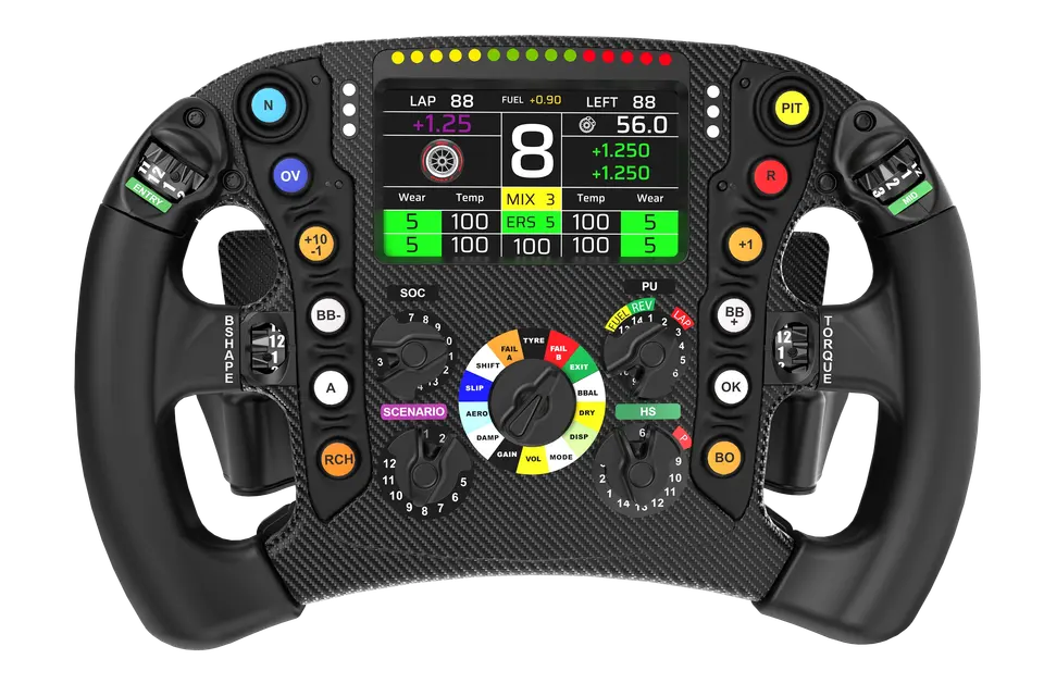 Trak Racer BWT Alpine Formula One™ Team A525 REPLICA Sim Racing Steering Wheel