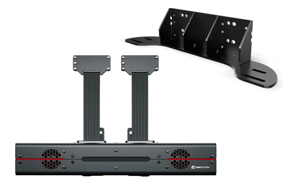 Trak Racer Qubic Seat Belt Tensioner with Universal Bracket - for Trak Racer and Non-Trak Racer Cockpits