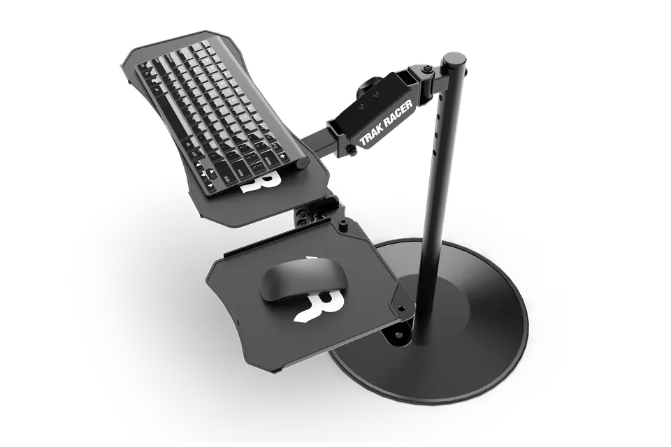 Trak Racer Free-Standing Adjustable Keyboard & Mouse Tray for Sim Racing & Flight Sim Cockpits