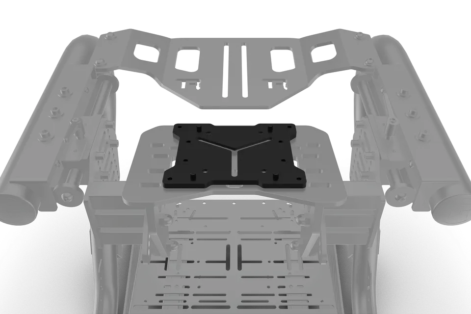 Trak Racer Universal Wheel Mount Plate Adapter for Asetek Wheelbases