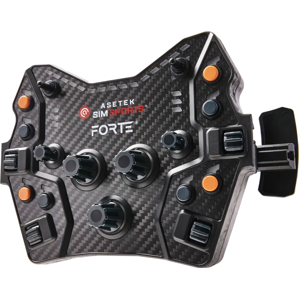 Asetek SimSports Forte® GT Button Box (Orange)