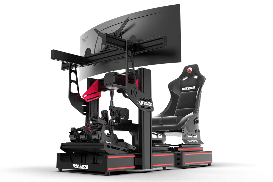 Trak Racer TR120S V2 Racing Simulator with Seat Slider Kit