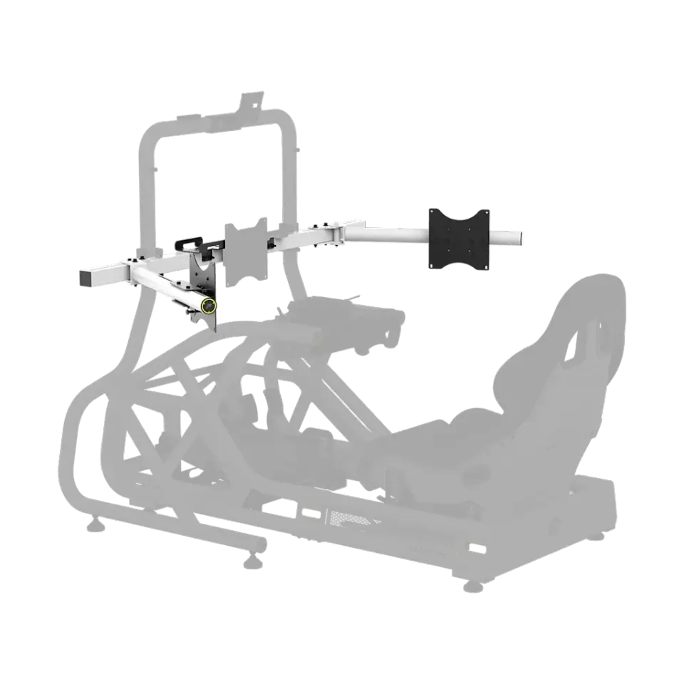 Fanatec GT Cockpit Triple Monitor Expansion Kit (white)