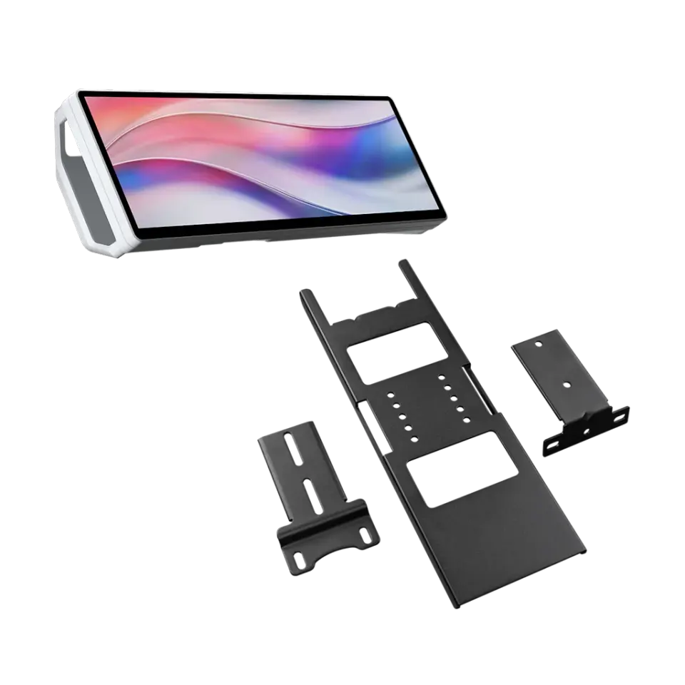 Fanatec CORSAIR XENEON EDGE (White) + Mounting Bracket Bundle