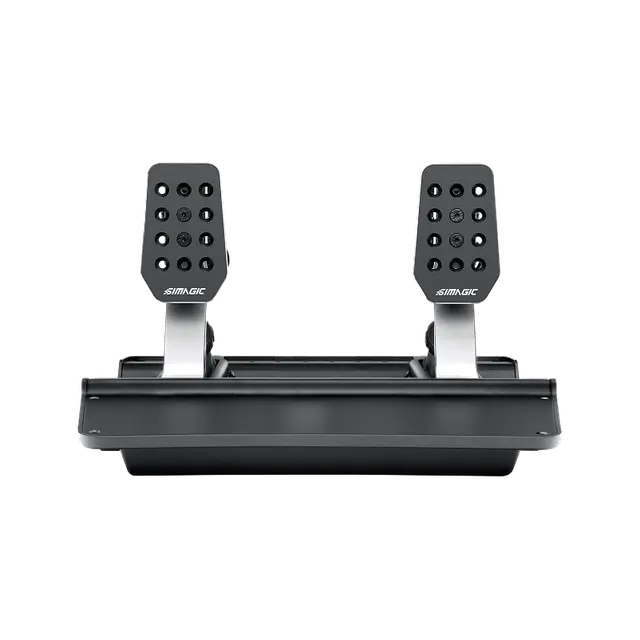 Trak Racer Simagic P500-2 Dual-Sensor 2-Pedal Set – Load Cell & Hall Brake, Fully Adjustable Throttle