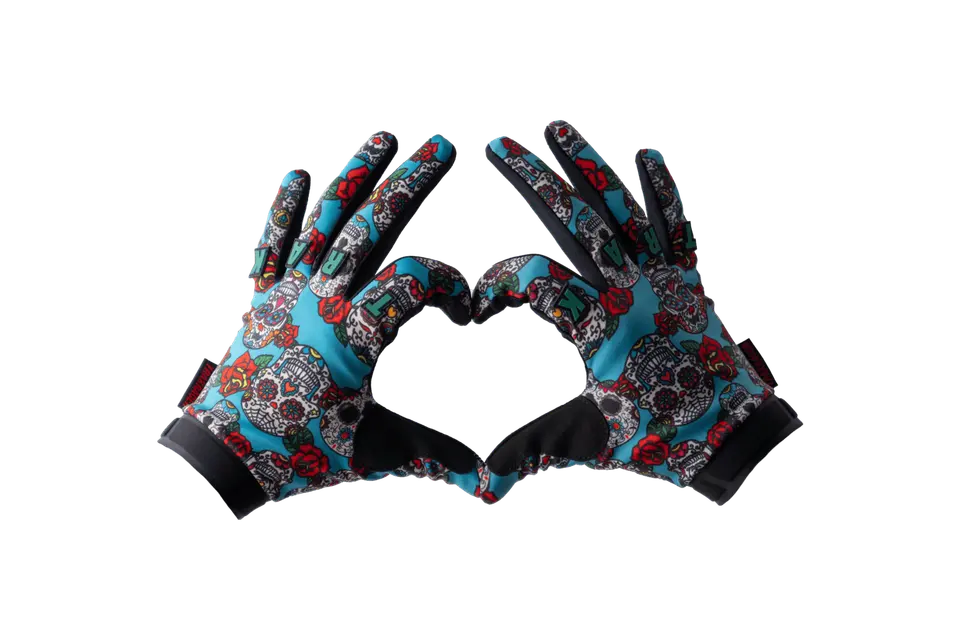 Trak Racer Multi-Use Sim Racing Gloves - Blue