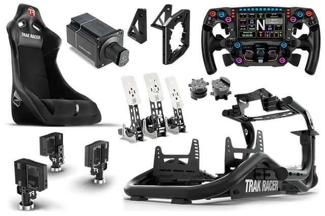Trak Racer TR8 PRO WITH MOTION, WHEEL, WHEELBASE AND PEDALS