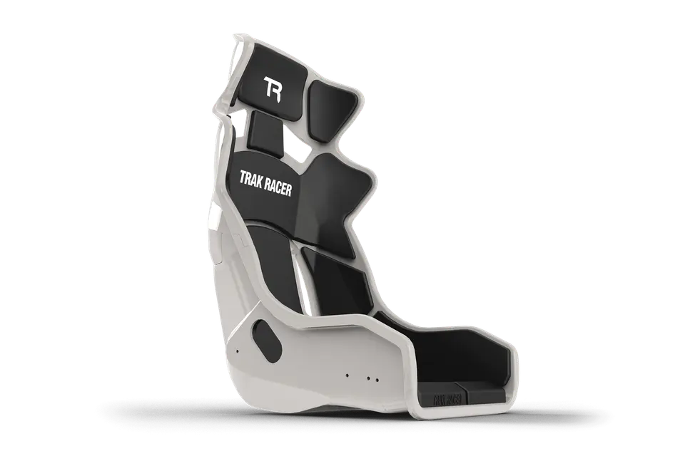 Trak Racer TRS TR Series GT Pro Racing Bucket Seat - Fiberglass Grey